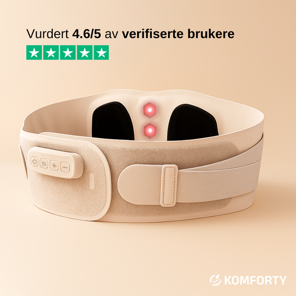 KomfyCore™ - umiddelbar lindring av korsryggsmerter